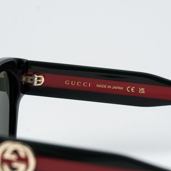 Gucci Women Sunglasses Black Green Grey Butterfly GG1866SK 001 NEW AUTHENTIC main image 10
